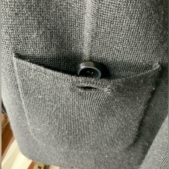 Jones of New York faux fur Shawl collar. Front buttons and are pockets P/S - Picture 4 of 7